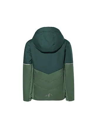 VAUDE | Giacca ibrida da bambino Capacida II con cappuccio | dunkelgrün